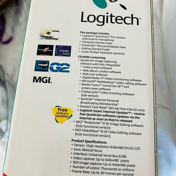 Logitech Quick Cam Pro 3000 - Picture 3 of 4